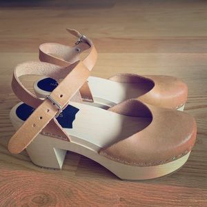 Swedish Hasbeen Clogs size 5